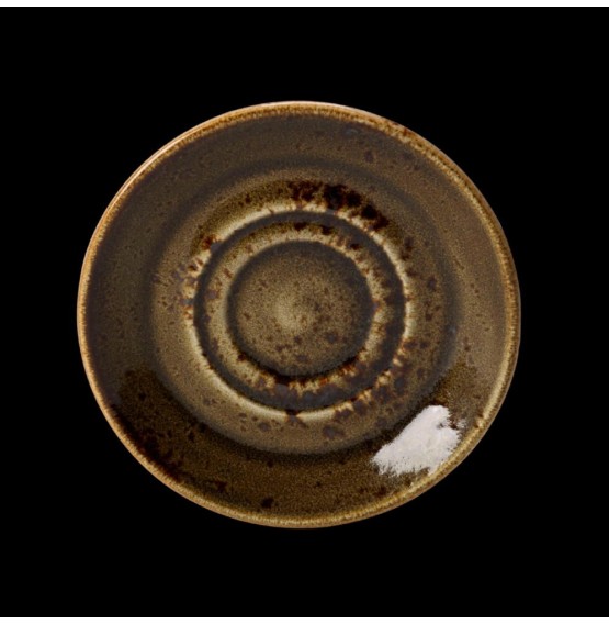 Craft Brown Stand/Saucer Double Well