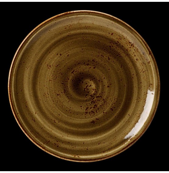 Craft Brown Coupe Plate