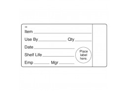 MoveMark Shelf Life Label