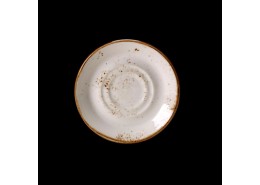 Craft White Stand/Saucer Double Well