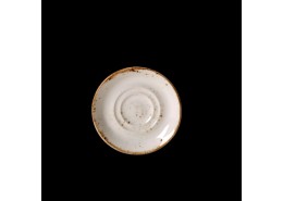 Craft White Saucer Double Well