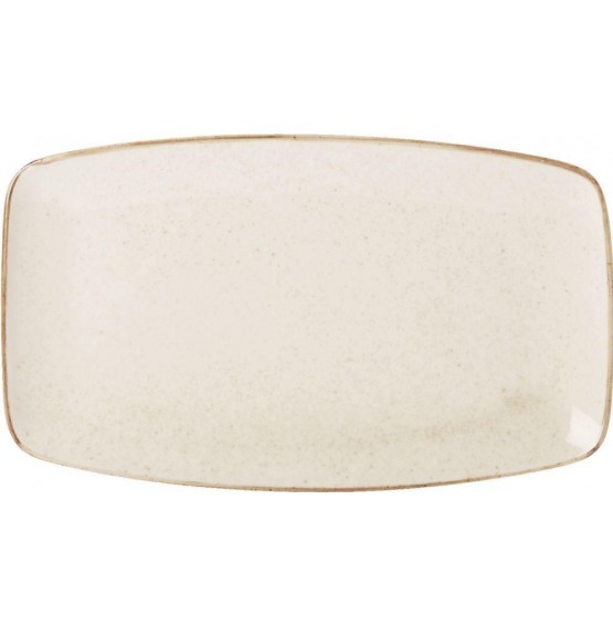 Seasons Oatmeal Rectangular Plate