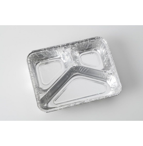 3 Section Foil Container
