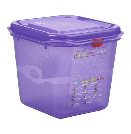Allergen GN Storage Container