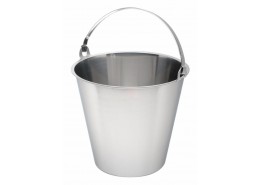 Plain Base Buckets Stainless Steel