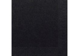 Duni Tissue Napkins 2ply Black