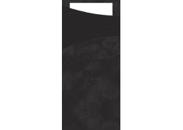 Duni Sacchetto Tissue Black Napkin