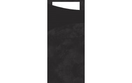 Duni Sacchetto Tissue Black Napkin