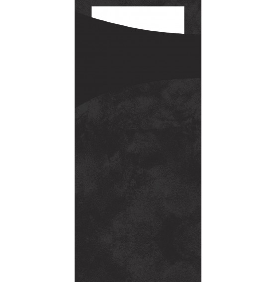 Duni Sacchetto Tissue Black Napkin