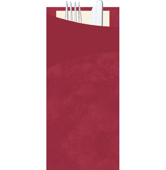 Duni Sacchetto Tissue Bordeaux