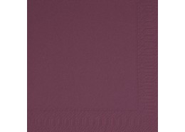 Duni Tissue Napkins 2ply Plum