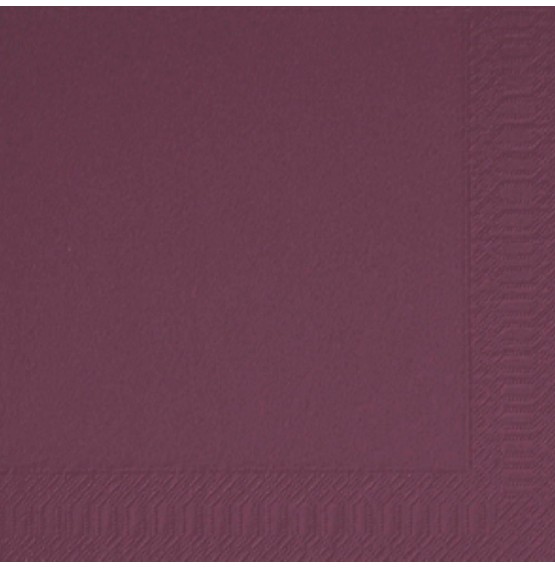 Duni Tissue Napkins 2ply Plum