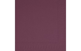 Duni Tissue Napkins 3ply Plum