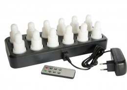 Duni LED Rechargeable Candles Warm White