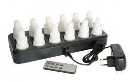 Duni LED Rechargeable Candles Warm White