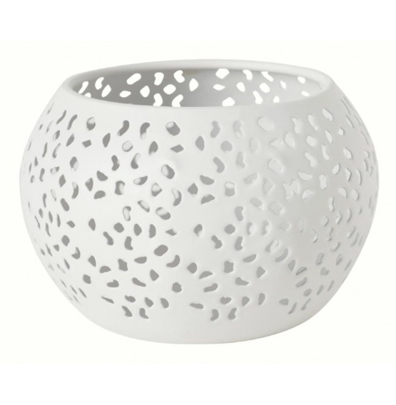 Duni Candle Holder Mabel White
