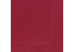 Duni Tissue Napkins 2ply Bordeaux
