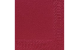 Duni Tissue Napkins 2ply Bordeaux