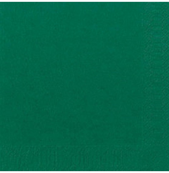 Duni Tissue Napkins 2ply Dark Green