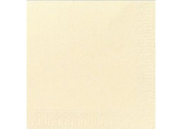 Duni Tissue Napkins 2ply Cream
