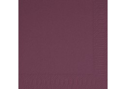 Duni Tissue Napkins 2ply Plum