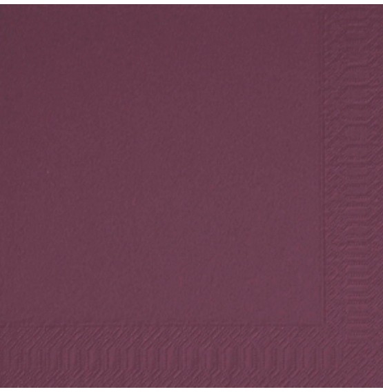 Duni Tissue Napkins 2ply Plum