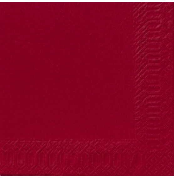 Duni Tissue Napkins 2ply Bordeaux