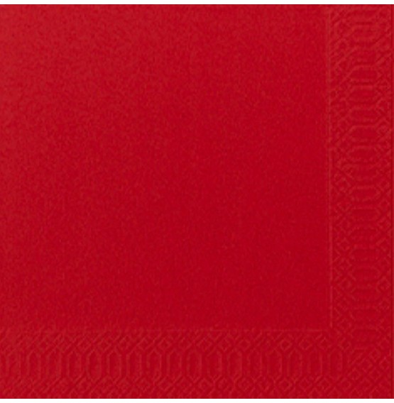 Duni Tissue Napkins 2ply Red