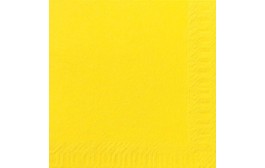 Duni Tissue Napkins 2ply Yellow