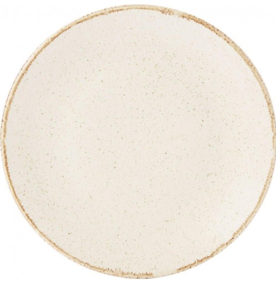 Seasons Oatmeal Coupe Plate