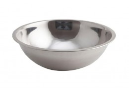 Curved Side Flat Bottom Mixing Bowl