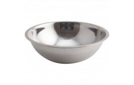 Curved Side Flat Bottom Mixing Bowl