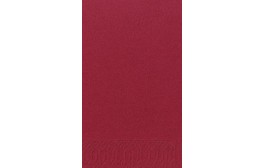Duni Tissue Napkins 3ply 1/8 Bookfolded Bordeaux