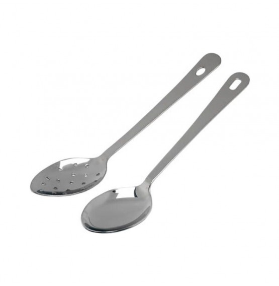 Serving Spoon Plain with Hanging Hole