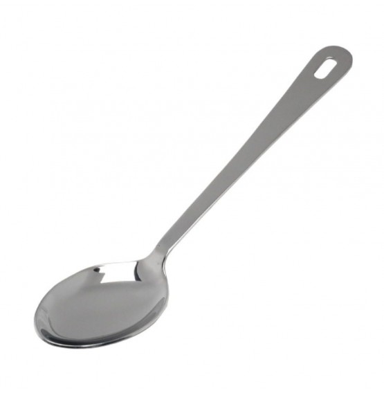 Serving Spoon Plain with Hanging Hole