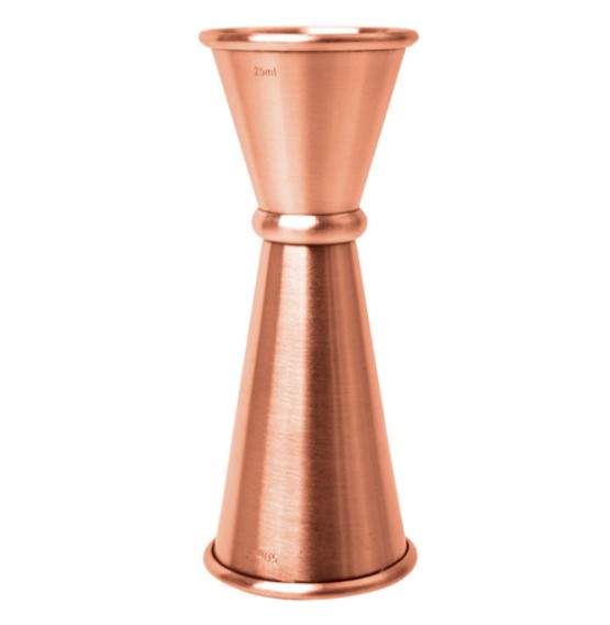 Mezclar Banded Jigger Copper Plated 25/35/50NGS