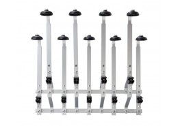 Staggered Wall 9 Bottle Rack 1 Ltr