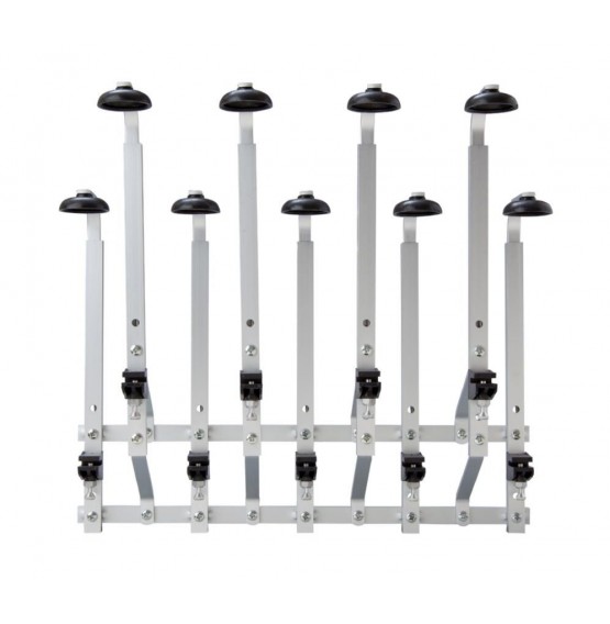 Staggered Wall 9 Bottle Rack 1 Ltr