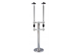 Single Pillar Fixed 2 Bottle Stand 1 Ltr