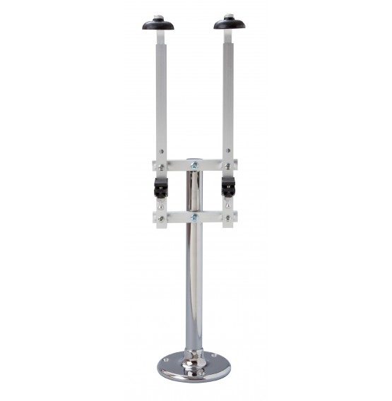Single Pillar Fixed 2 Bottle Stand 1 Ltr
