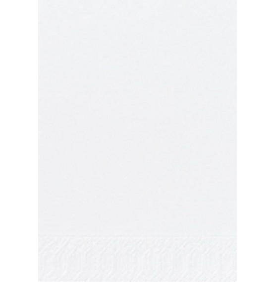 Duni Tissue Napkins 3ply 1/8 Bookfolded White