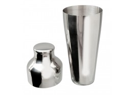Mezclar Stainless Steel 2 Piece Art Deco Shaker