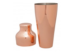 Mezclar Copper Plated 2 Piece Art Deco Shaker