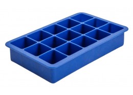 Ice Mould 15 Section Silicone Blue