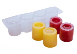 Ice Shot Glass Mould Silicone Clear