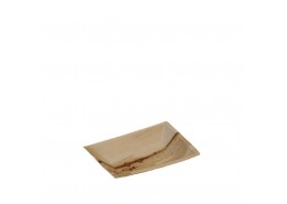 Palm Leaf Rectangular Plate