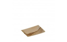 Palm Leaf Rectangular Plate