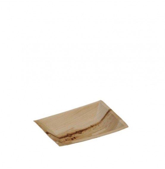 Palm Leaf Rectangular Plate