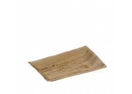 Palm Leaf Rectangular Plate
