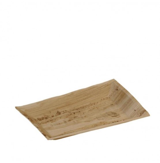Palm Leaf Rectangular Plate